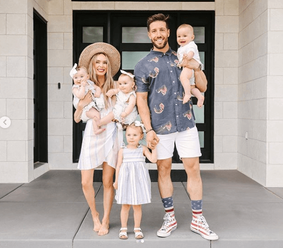 Darik Chatwin Wife And Children (Triplets)